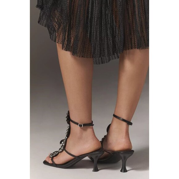 Jeffrey Campbell Renfri Heels Western Kitten Heel 8.5 - Picture 3 of 3